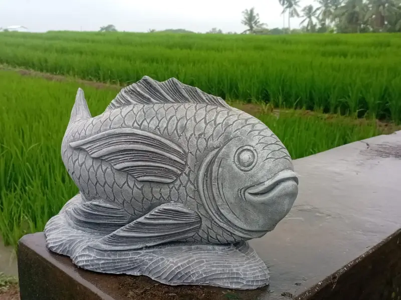 Artikelbild 2 des Artikels “Fisch, 41cm Länge | Steinguss “